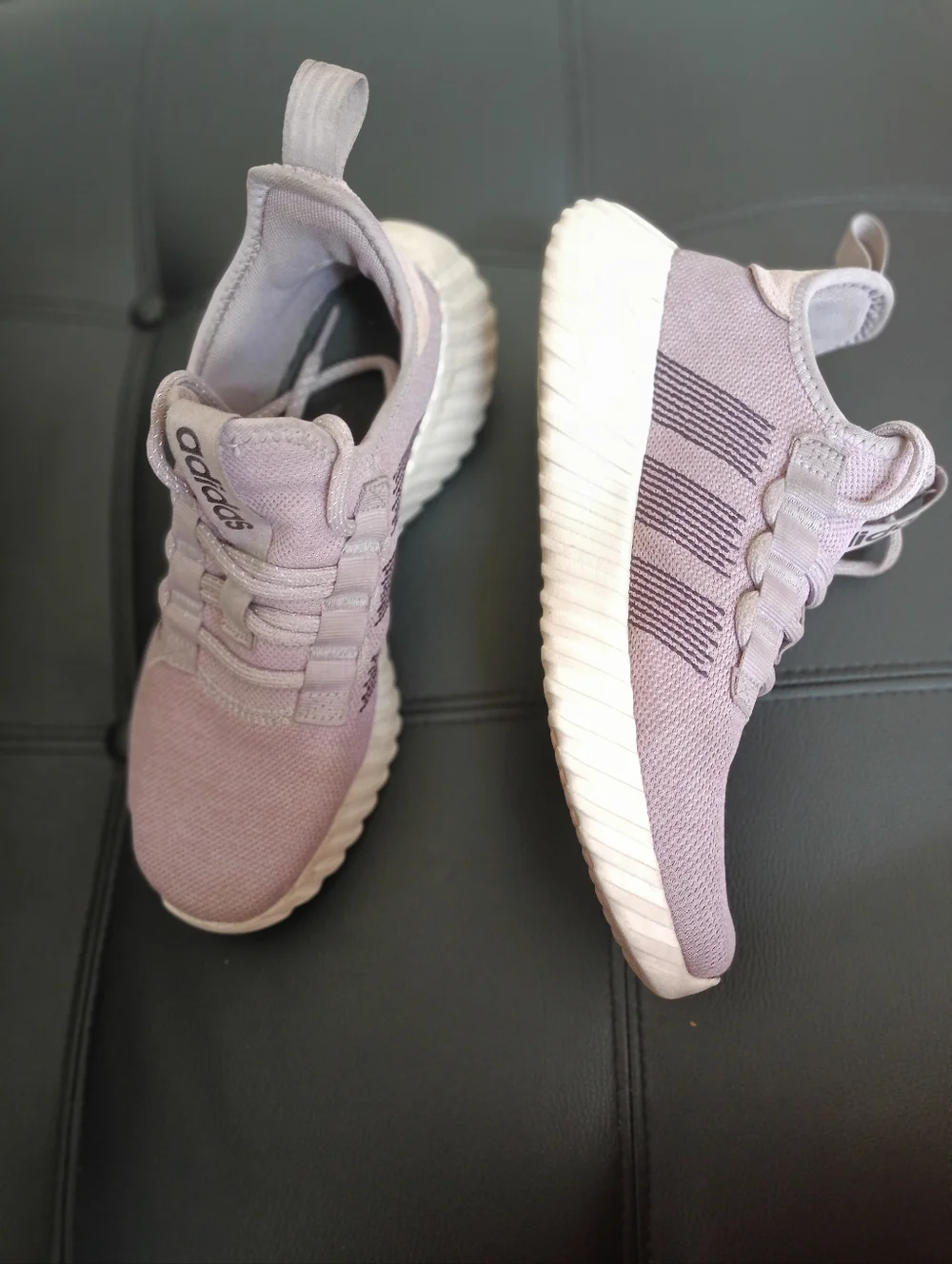 Adidas Kaptir Flow Sneakers Athletic Shoes Size 9 Lavender